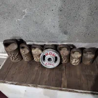 سنگهای ترازو قدیمی|کلکسیون اشیاء عتیقه|تبریز, |دیوار