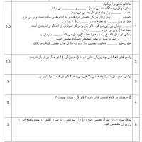 تایپ برگه امتحانی سریع و ارزان