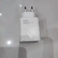 شارژر 33 وات سرکارتنی در حد نو به شرط تست