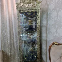 میز تلوزیون ، بوفه، میز غذا خوری، اینه و شمعدان