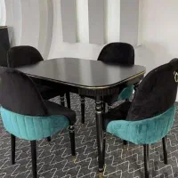 میز نهارخوری لاکپشتی پایه خراطی|میز و صندلی غذاخوری|تهران, شهرک ولیعصر جنوبی|دیوار