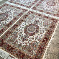 ۲جفت فرش دستباف۶متری نقشه خطیبی(سفارشی)رج۳۰،مرینوس|فرش|تبریز, |دیوار