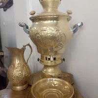سماور برنجی میوه خوری برنز|صنایع دستی و سایر لوازم تزئینی|تهران, تهرانپارس جنوبی|دیوار