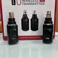 گیرنده و فرستنده میکروفن. بیسیم