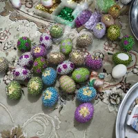 تخم پولکی برای تزعین خونه