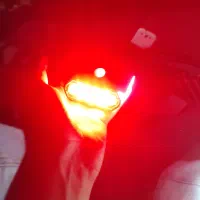 یک عدد چراغ راهنما دوچرخه یک عدد چراغ جلوی دوچرخه