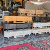 میز تلویزیون سایز بزرگ 160 سانتی سه کشو مدل ستونی|میز تلویزیون|شیراز, وزیرآباد|دیوار
