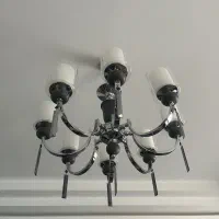 لوستر ۸ شاخه ۲ عدد|لوستر و چراغ آویز|کرج, گوهردشت|دیوار