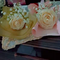 گل های روبانی (جاودان)|گل مصنوعی|تویسرکان, |دیوار