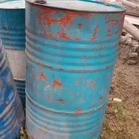 ۳ عدد بشکه فلزی ۲۲۰ لیتری|ظروف نگهدارنده، پلاستیکی، یکبارمصرف|گنبد کاووس, |دیوار