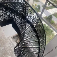 طراحی و اجرای اسکلت پله پیچ و فلزی بابا پله