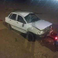 پراید ۸۱ تصادفی