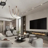 آپارتمان ۹۰ متری  /نوساز کلید نخورده /متریال برند