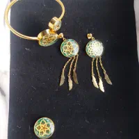 ست گوشواره انگشتر و دسبند دریم کچر|جواهرات|نجفآباد, قلعه سفید|دیوار