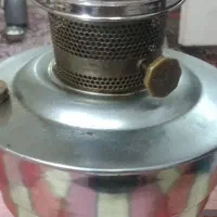 لمپا اصلی دوشیشه خورروس|کلکسیون اشیاء عتیقه|گرگان, |دیوار