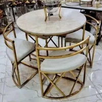 میز ناهار خوری میز صندلی مقاوم کمجا غذا خوری لوکس