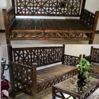مبلمان چوبی