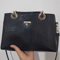 کیف ورنی نو جادار شیک با بند دوشی|کیف، کفش، کمربند|تبریز, |دیوار