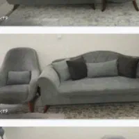 مبلمان هفت نفره،با میز وعسلی وشیشه ی روی میزها|مبلمان خانگی و میز عسلی|تهران, مطهری|دیوار
