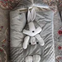 ست رخت خواب نوزاد خرگوش برجسته مخمل نو|لباس|پاکدشت, پاکدشت (مامازند)|دیوار