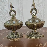 سرویس پذیرایی کامل برنز برنجی .|ظروف سرو و پذیرایی|تهران, تختی|دیوار