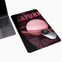 پد موس طرح سیاره زحل صورتی