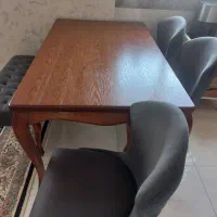 میزغذاخوری ۶ نفره درحد نونو|میز و صندلی غذاخوری|رشت, استقامت ۲|دیوار