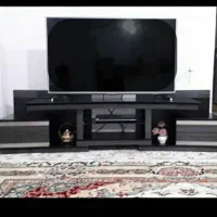 میز تیوی سالم سه تیکه های گلاس