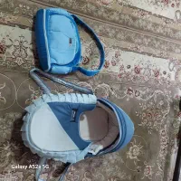 ست کامل کیف حمل نوزاد و کیف وسایل نوزاد