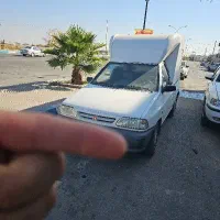 پراید وانت با اتاق فایبر گلاس