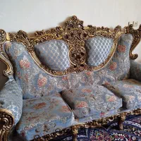 مبل سلطنتی ۸نفره به همراه میز جلو مبلی