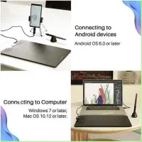 قلم مخصوص طراحی دیجیتال هویان (huion hs610)|قطعات و لوازم جانبی رایانه|اصفهان, مصلی|دیوار