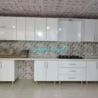 کابینت هایگلاس سفید طوسی سفید کاپوچینو کدz42|مصالح و تجهیزات ساختمان|کوچصفهان, |دیوار