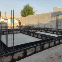 ساختمانی سقف و ستون و تیرچه بلوک