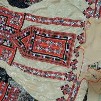 لباس بلوچی پلیواری هزار آینه کاملا دست دوز