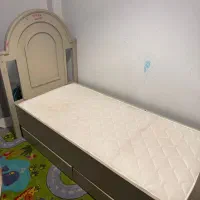 تخت کودک و نوجوان به همراه دشک سایز ۹۰ رویا|اسباب و اثاث بچه|تهران, نیاوران|دیوار