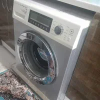 ماشین لباسشویی ۸ کیلویی پاکشوما|ماشین لباسشویی و خشک‌کن لباس|رباط‌کریم, رباط‌کریم|دیوار