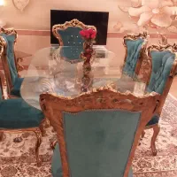 باسلام.میز6نفرسلطنتی شیک مجلسی