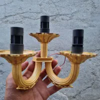 شاخه لوستر برنج ابکاری