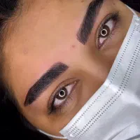 میکروبلیدینگ ابرو  طراحی طبیعی هزینه مواد|خدمات آرایشگری و زیبایی|قزوین, |دیوار