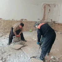 تخریب کلی از صفر تا صد با بهترین کادر آقای بوشهری|خدمات پیشه و مهارت|قم, دورشهر|دیوار