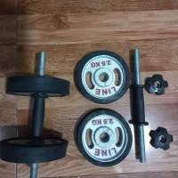 وزنه و دمبل 10 کیلویی|تجهیزات ورزشی|گرگان, |دیوار