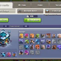 اکانت کلش تاون ۱۳ فول