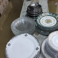 پلوخوری چینی وسرویس استیل وملامین|ظروف سرو و پذیرایی|قرچک, میرزائی جنوبی|دیوار