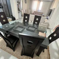 میز ناهار خوری|میز و صندلی غذاخوری|رشت, حسین آباد|دیوار