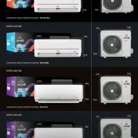 اسپلیت کولرهای ایولی و گری و غیره