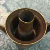 سماور برنجی زغالی|کلکسیون اشیاء عتیقه|نسیم‌شهر, |دیوار