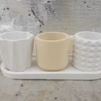 گلدان|گل و گیاه طبیعی|قم, شاه ابراهیم|دیوار