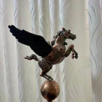 اسب دکوری و شیشه تزئینی