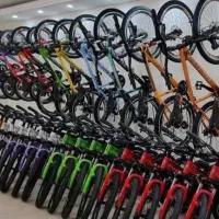 دوچرخه با تنه و رکاب آلومـینیومی سبک و مقاوم*&